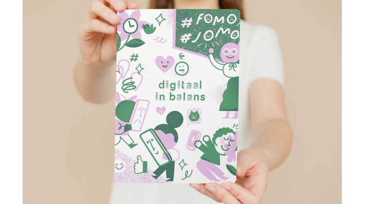 Cover mediawegwijzer digitaal in balans