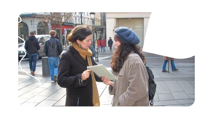 Een spontaan interview