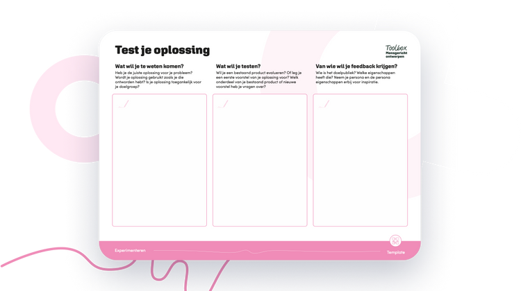 Experimenteren, hoe doe je dat?