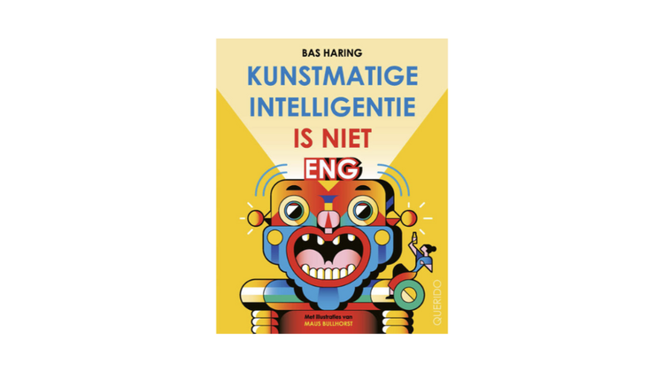 Cover boek kunstmatige intelligentie is niet eng