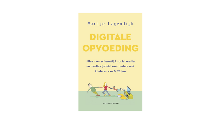 Cover boek digitale opvoeding