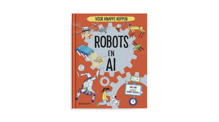 Cover boek robots en AI