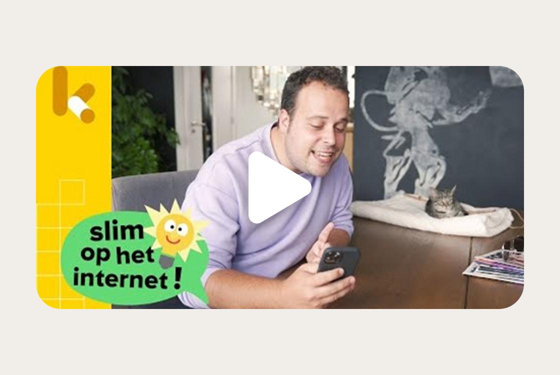 Sander koopt iets online