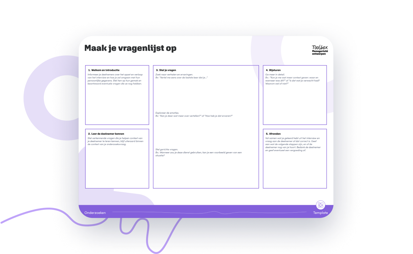 Voorbeeld template