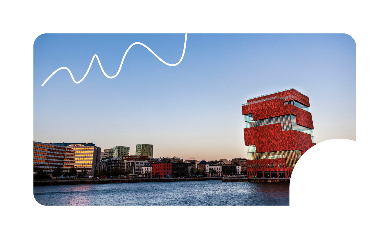 Stadsbeeld van Antwerpen