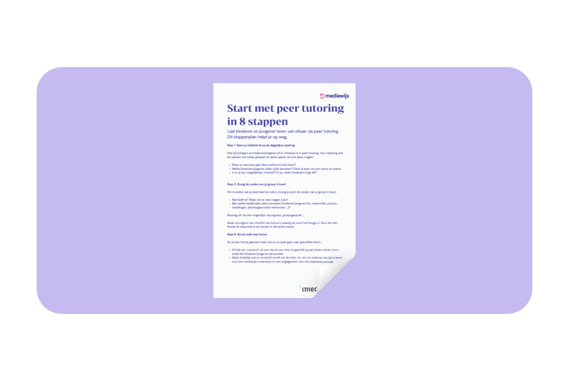 Visual Peer tutoring