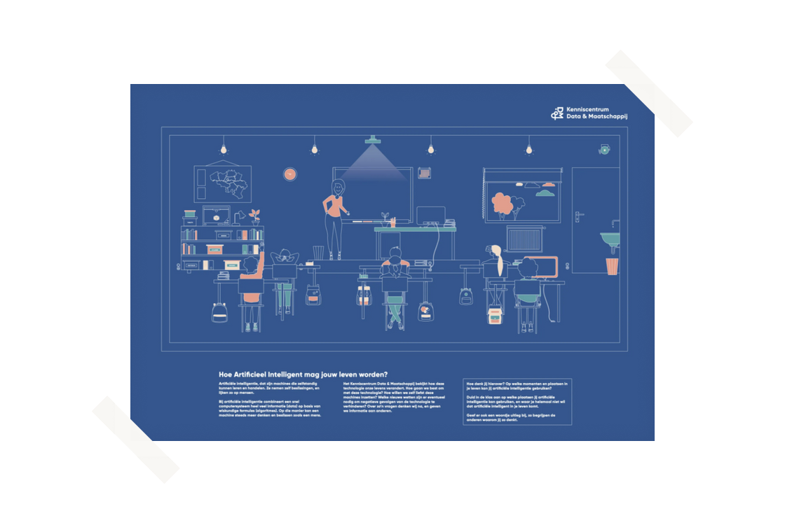 Affiche 'Hoe artificieel intelligent mag jouw klas worden'