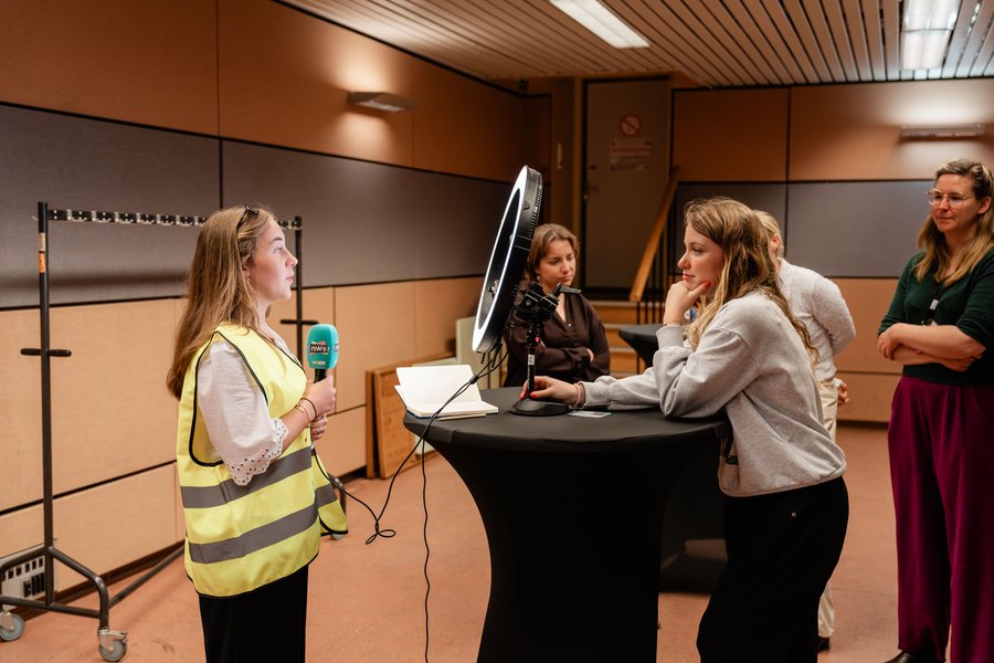 Leerlingen doen mee aan wedstrijd