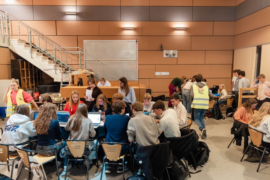 Leerlingen doen mee aan wedstrijd