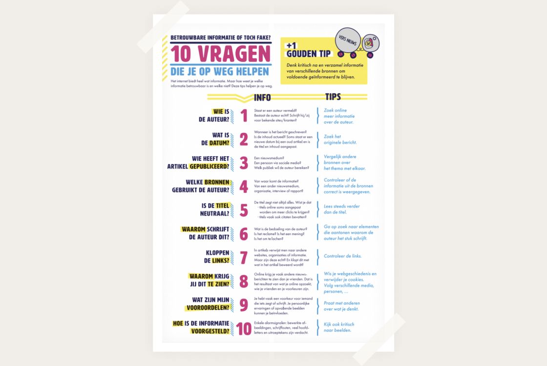 Betrouwbare info of toch fake?