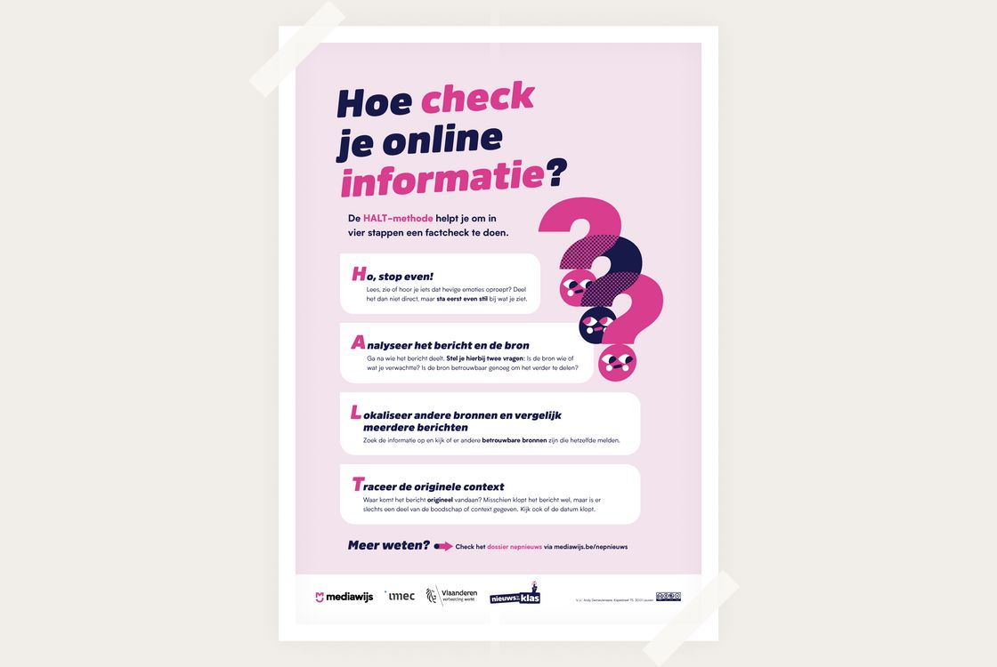 Hoe check je online informatie?