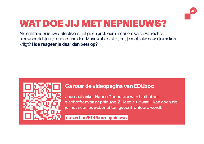 EDUbox Nepnieuws | Mediawijs