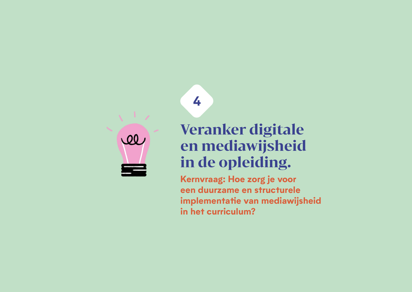 Mediawijsheid In De Lerarenopleiding | Mediawijs