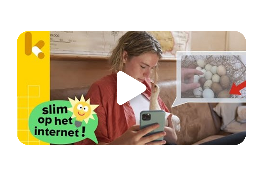 Gloria leest een nieuwtje, nep of niet?