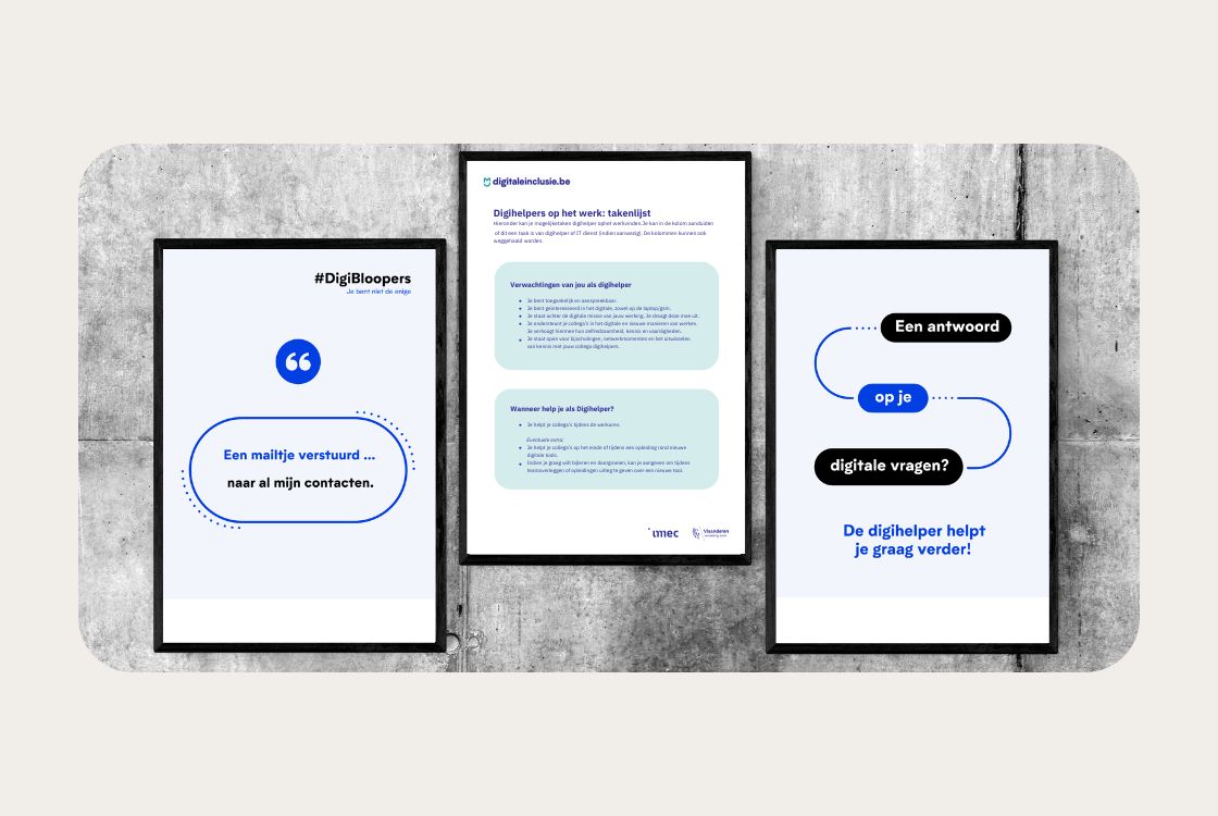 Starterspakket digihelpers op het werk