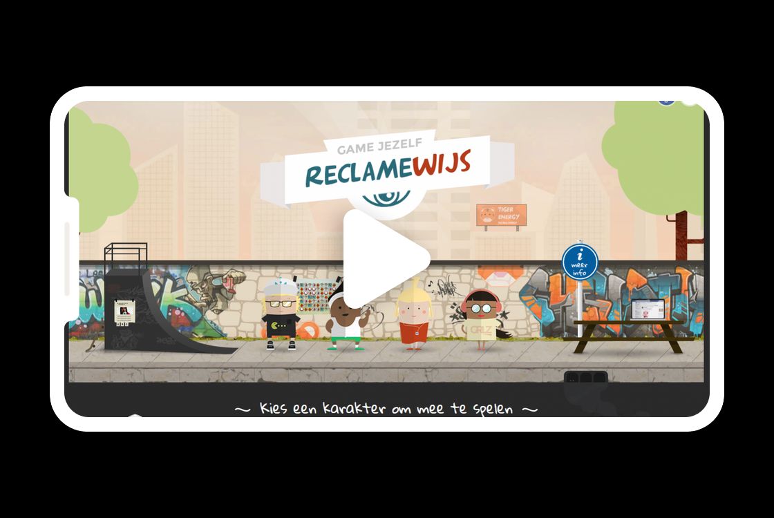 Game jezelf reclamewijs