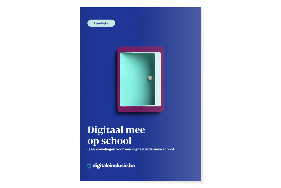 Cover brochure met Ipad-deur